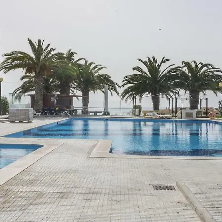 T2 Vista Mar-piscina 600m Praia شقة